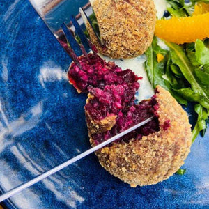 Arancini4All Organic Beetroot & Maple Arancini (500g) - FROZEN PRODUCT, VIC PICKUP ONLY