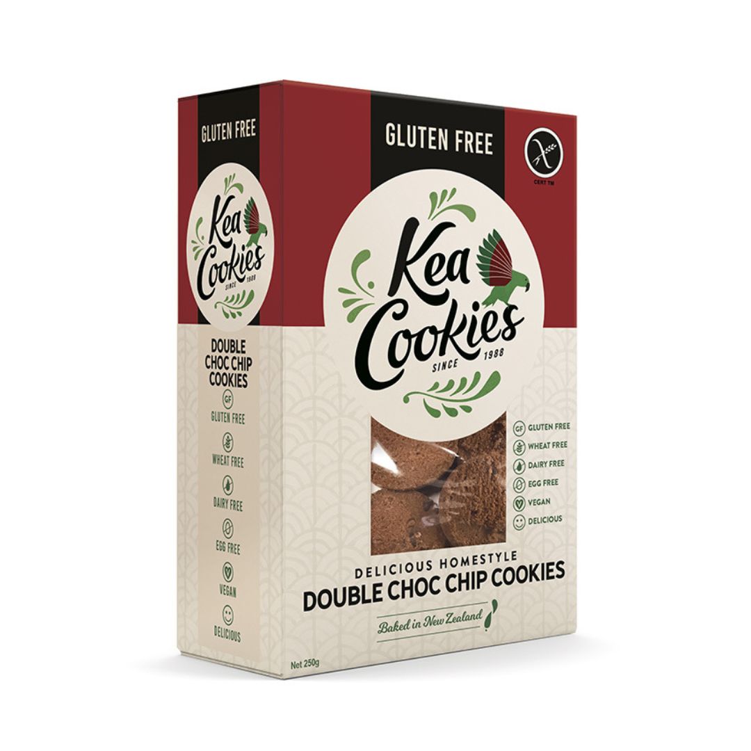 Kea Cookies - Gluten Free Double Chocolate Chip Cookies (250g)
