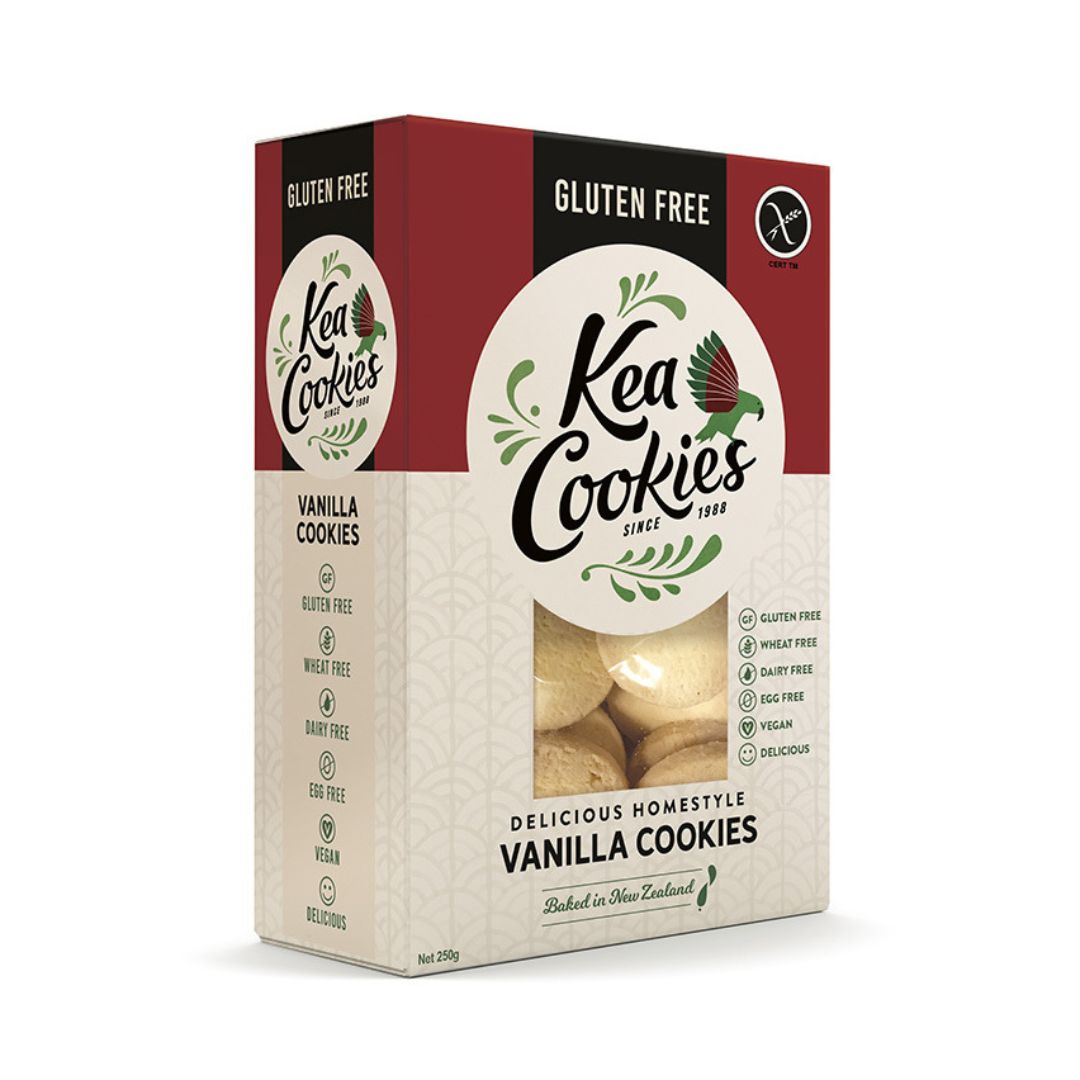 Kea Cookies - Gluten Free Vanilla Cookies (250g)