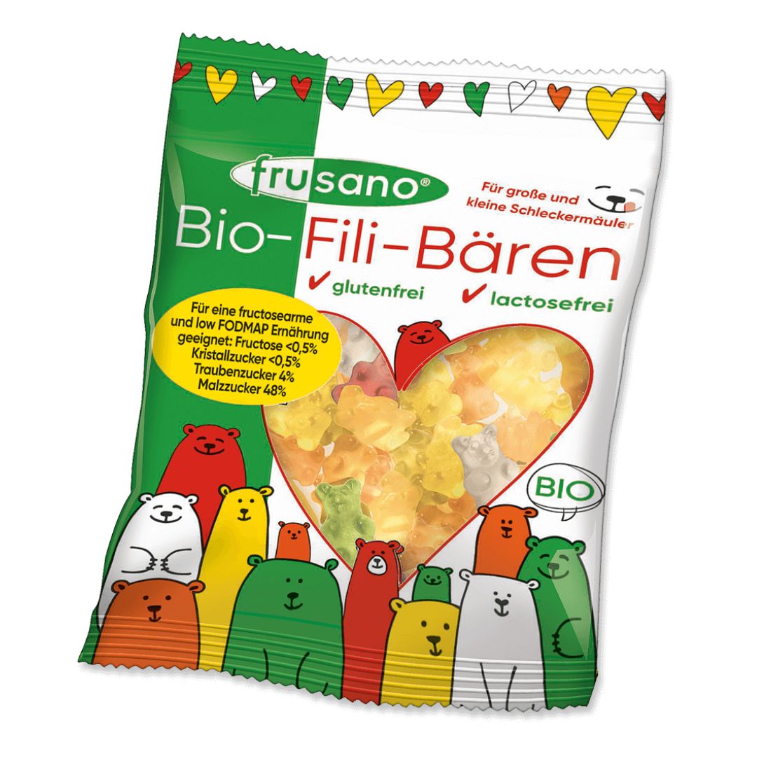Frusano Low FODMAP Vegan Gummy Bears (50g)