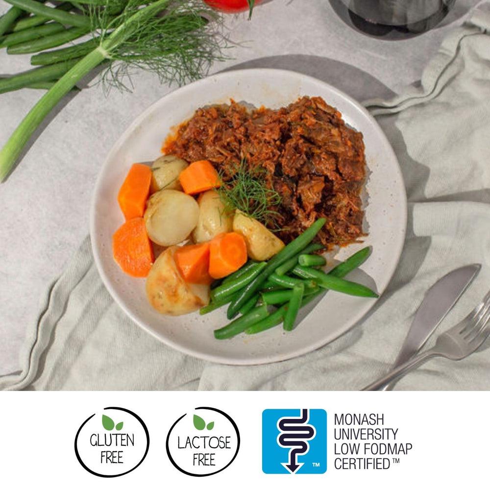 We Feed You Beef & Bacon Stew w/ Roasted Veggies (350g) - FROZEN VIC PICKUP-Prepared Meals & Entrées-Foods ﻿Online Australia | FodShop