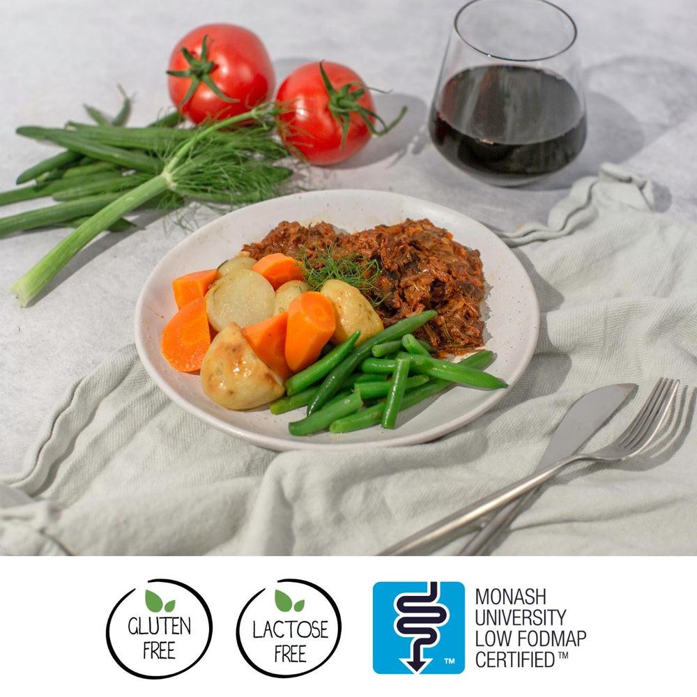 We Feed You Beef & Bacon Stew w/ Roasted Veggies (350g) - FROZEN VIC PICKUP-Prepared Meals & Entrées-Foods ﻿Online Australia | FodShop