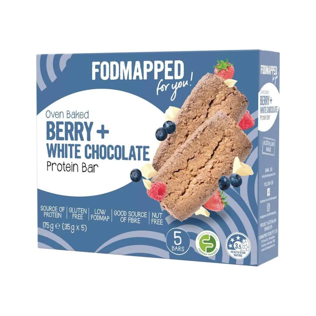FODMAPPED For You Berry & White Chocolate Bars (210g)