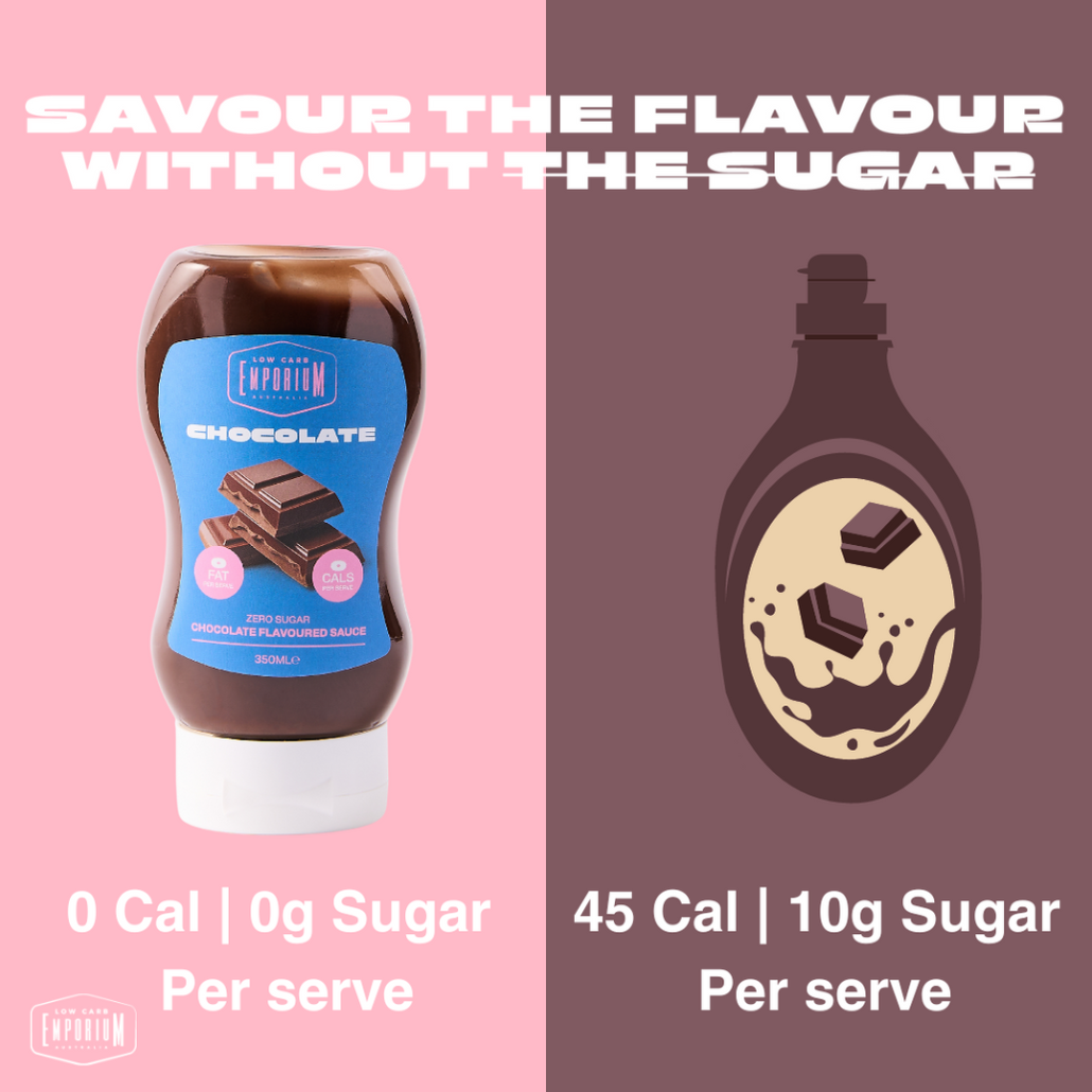 Low Carb Emporium No Added Sugar Chocolate Sauce (350ml)