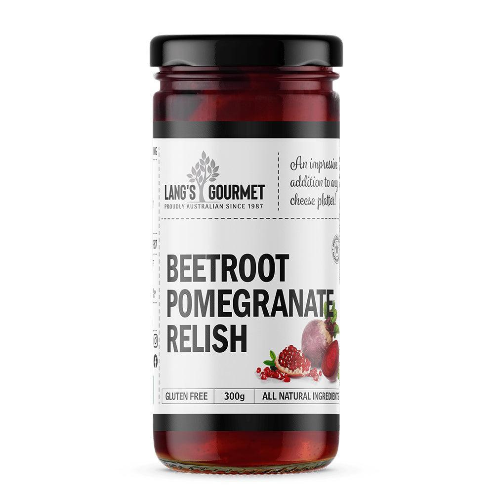 Lang's Gourmet - Beetroot Pomegranate Relish (300g)