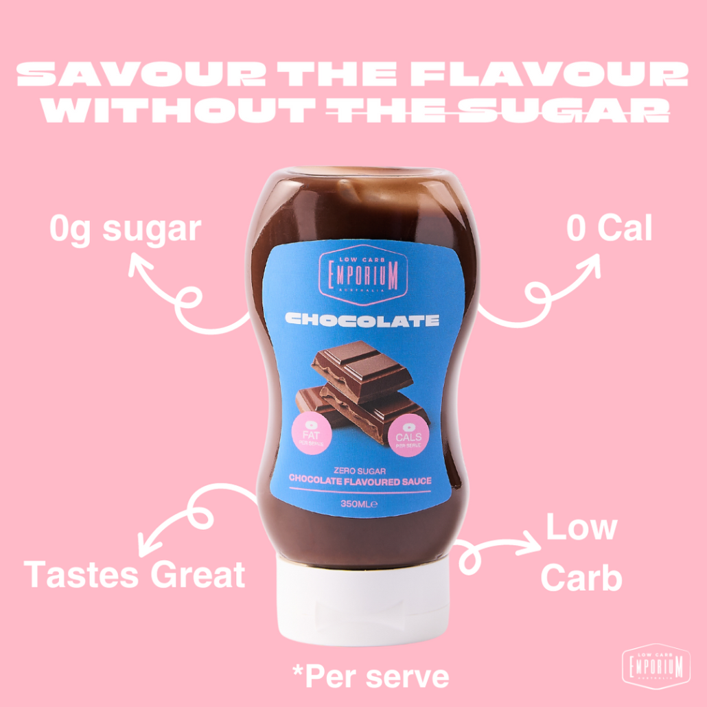 Low Carb Emporium No Added Sugar Chocolate Sauce (350ml)