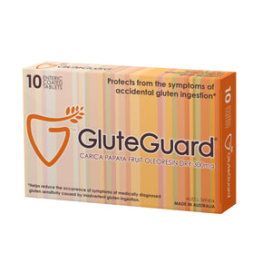 The FODMAP & Gluten Digesting Duo Pack - STARTER KIT (5 Sachets Fodzyme, 10 Tablets Gluteguard)