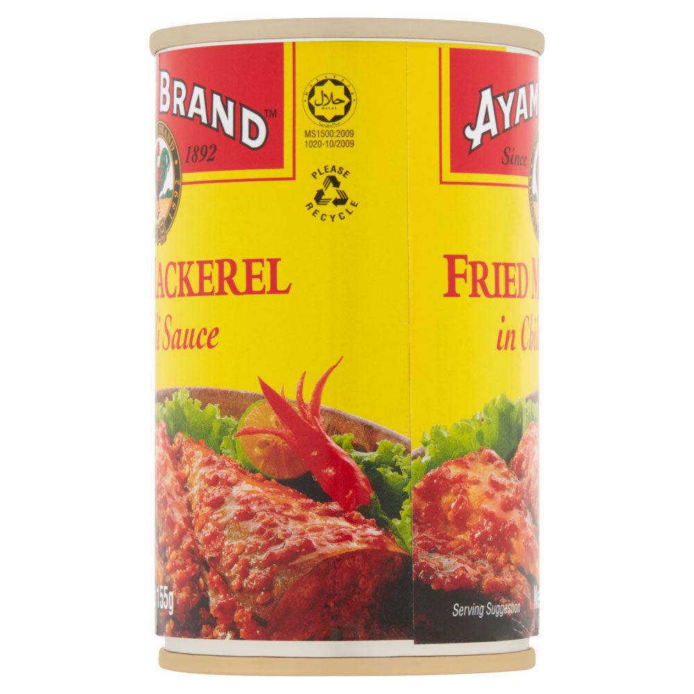 AYAM™ Fried Mackerel In Chilli Sauce (155g)-Canned Seafood-Foods ﻿Online Australia | FodShop