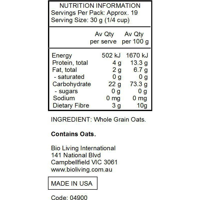 Bob's Red Mill Wholegrain Oat Flour (567g)-Food-Foods ﻿Online Australia | FodShop