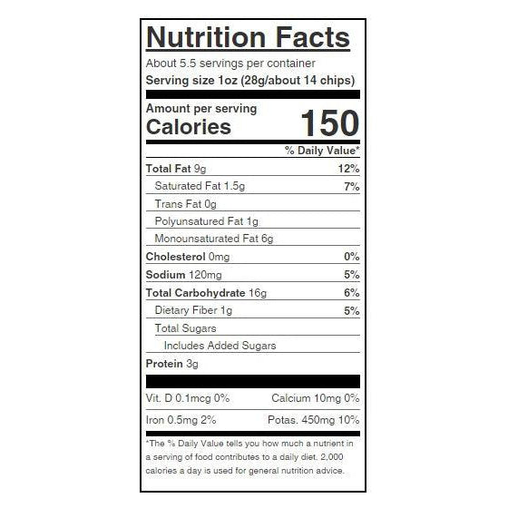 Boulder Canyon Avocado Oil Classic Sea Salt Kettle Style Potato Chips (150g)-Chips-Foods ﻿Online Australia | FodShop