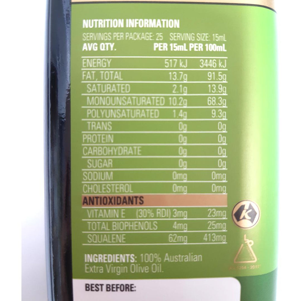 Cobram Estate Light Flavour Intensity Extra Virgin Olive Oil (375ml ...