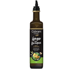 Cobram Estate Ginger & Lemongrass Infused Extra Virgin Olive Oil (375ml)