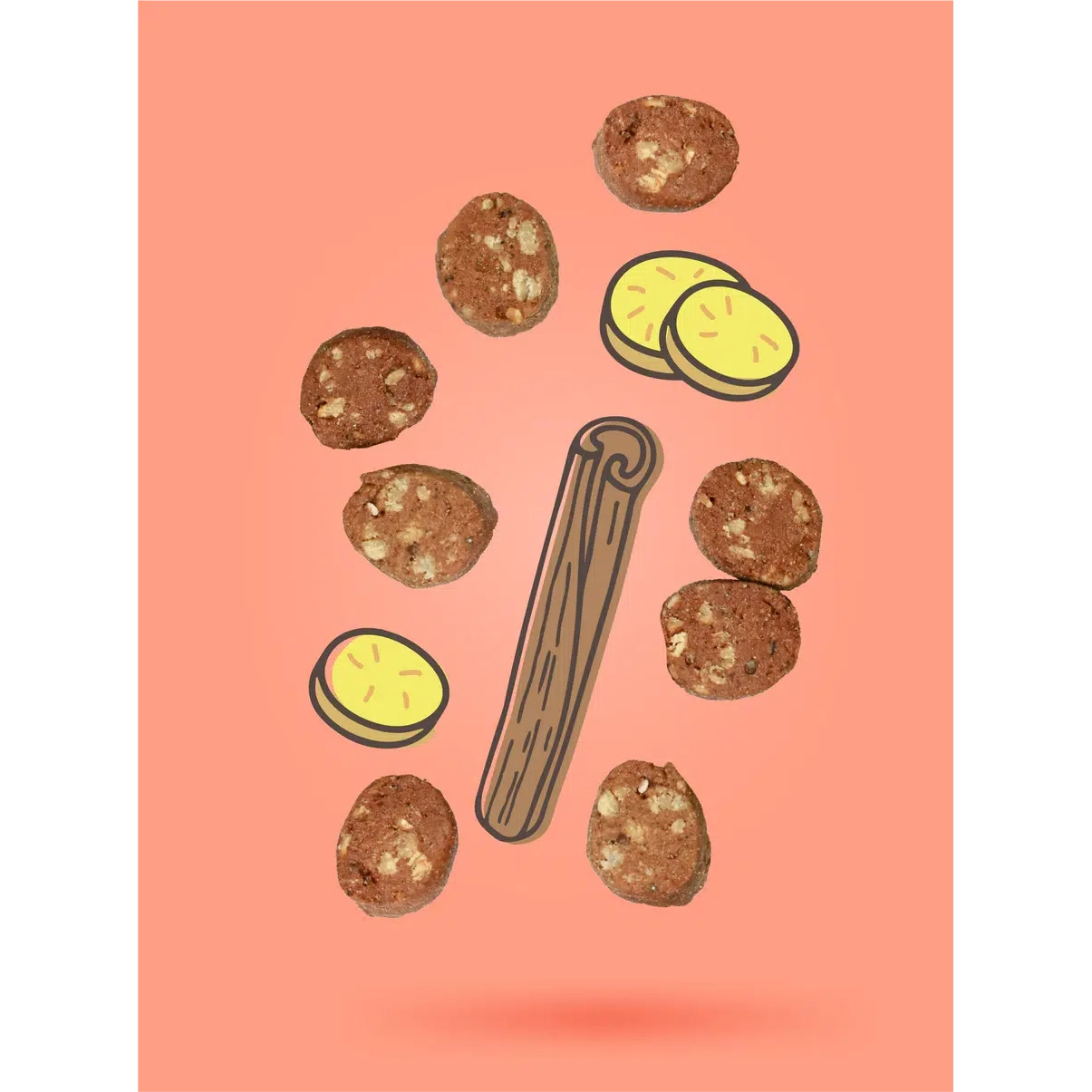 Fodbods Nibbles Ginger & Spice (150g)-Snack Foods-Foods ﻿Online Australia | FodShop