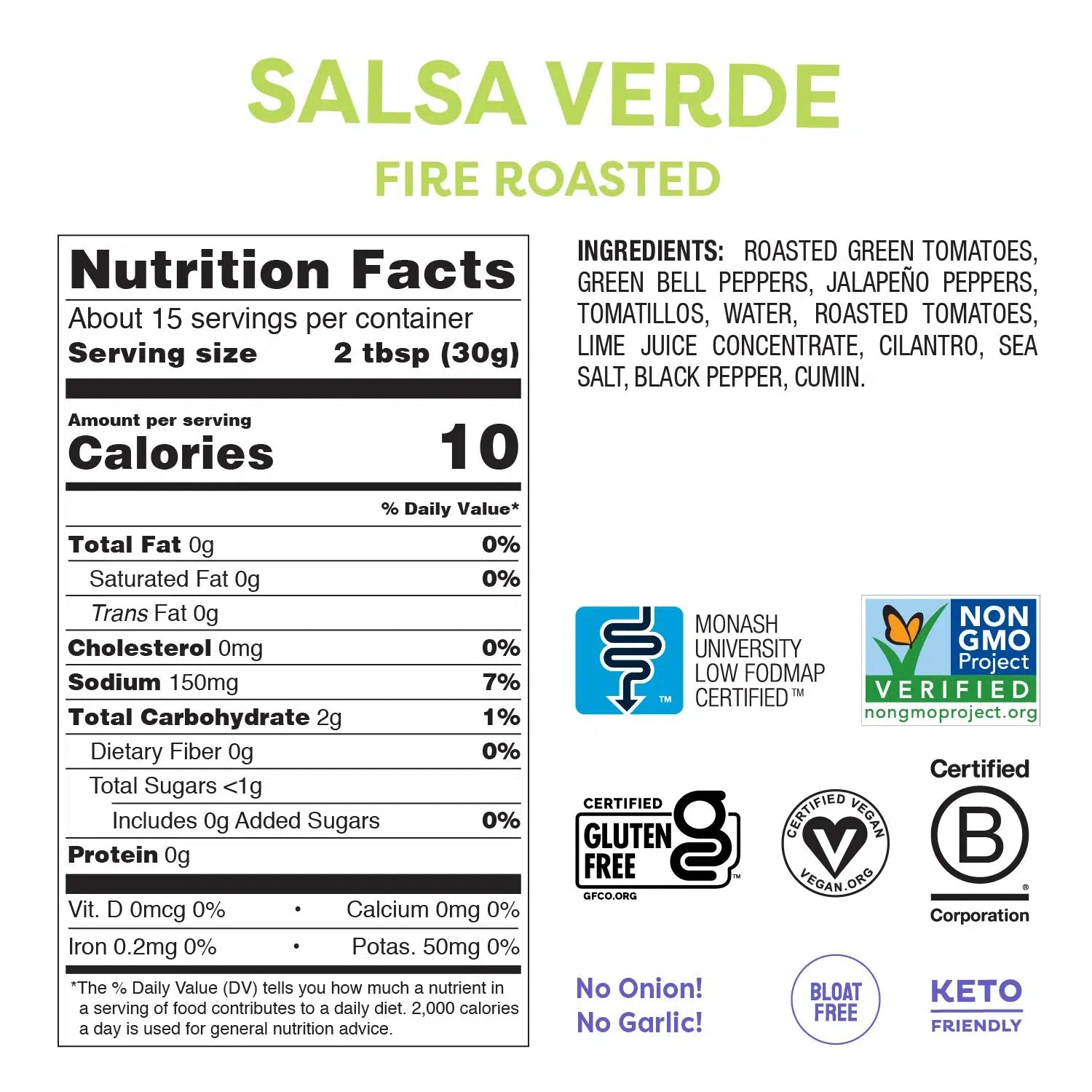 Fody Foods Salsa Verde (454g)-Salsa-Foods ﻿Online Australia | FodShop