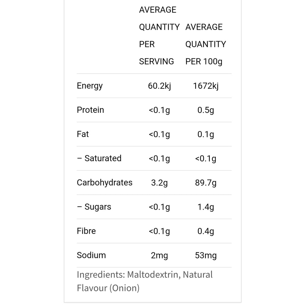 FreeFod Low FODMAP Onion Replacer (72g) Foods Australia
