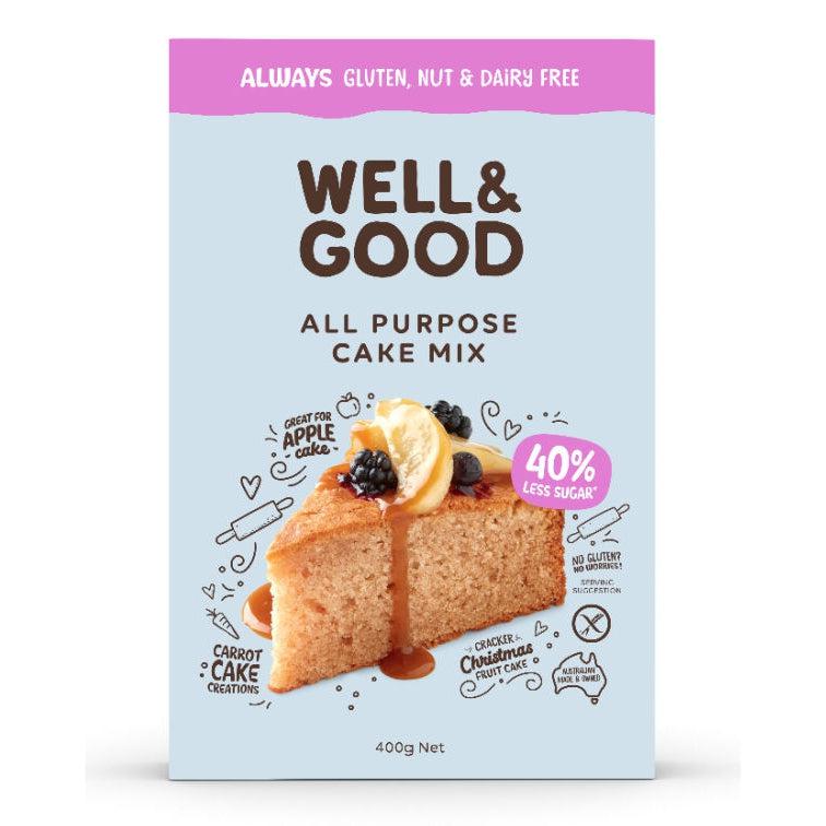 Well & Good All Purpose Cake Mix (400g)