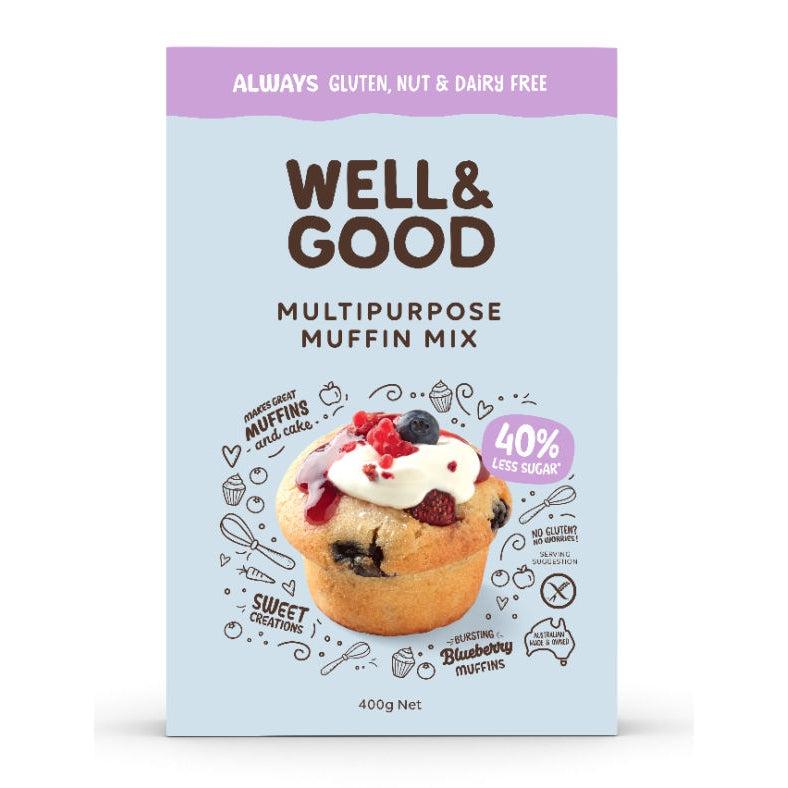 Well & Good Multi Purpose Muffin Mix (400g)