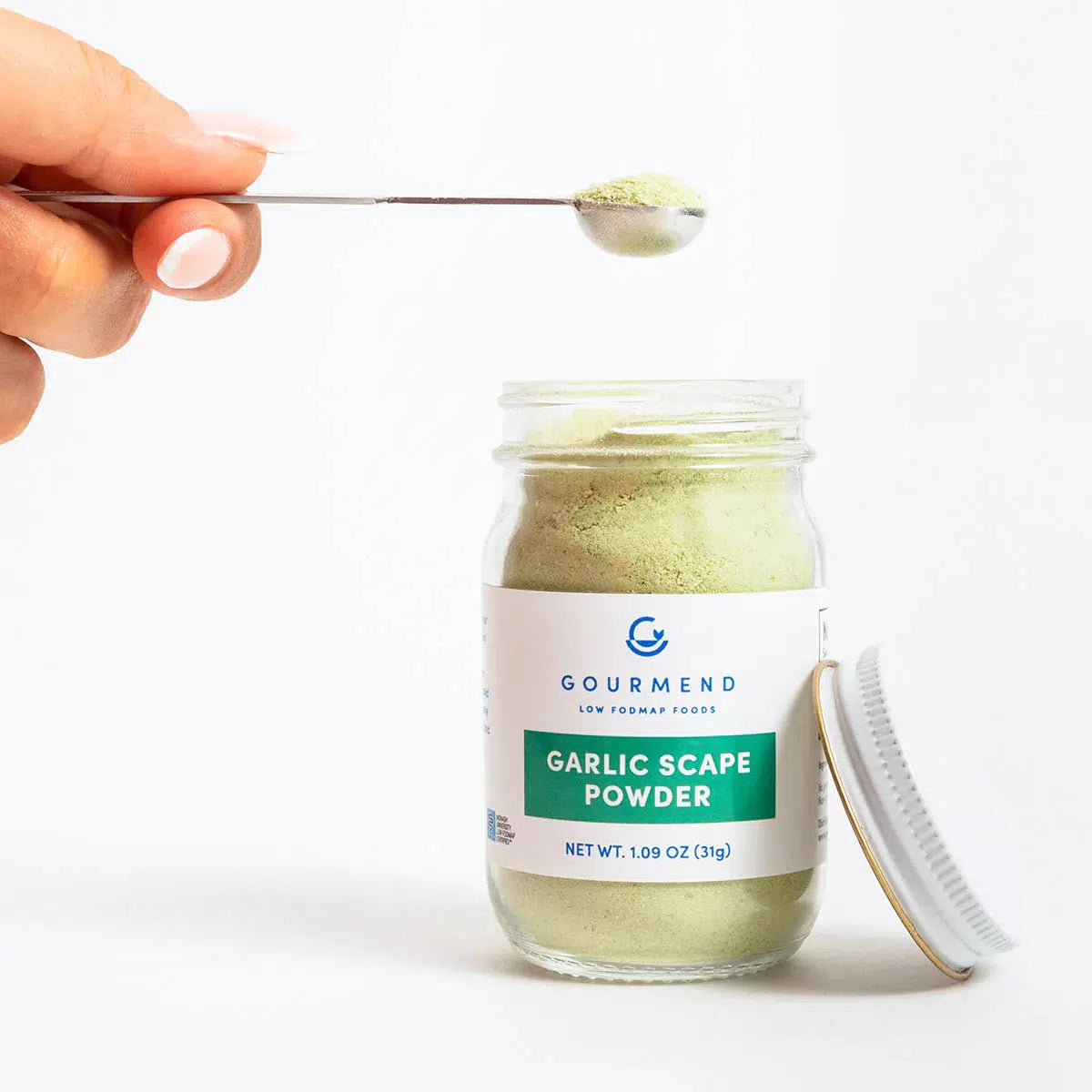 Gourmend Foods Low FODMAP Garlic Scape Powder (31g)-Seasonings & Spices-Foods ﻿Online Australia | FodShop