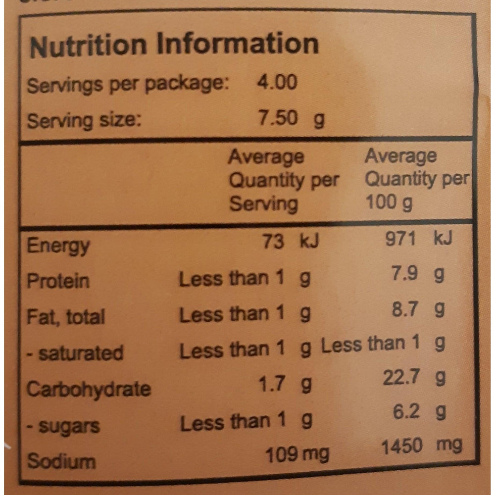 Mingle Low FODMAP Satay Stirfry Seasoning (30g) Foods