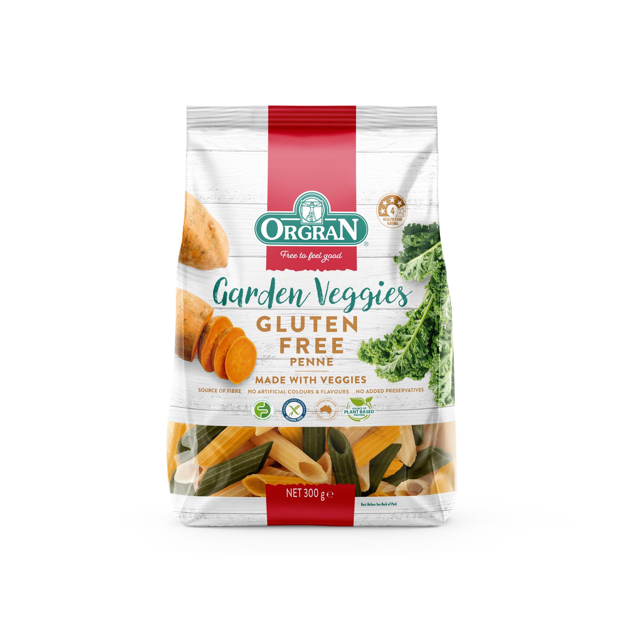 Orgran Garden Veggies Pasta Penne (350g)