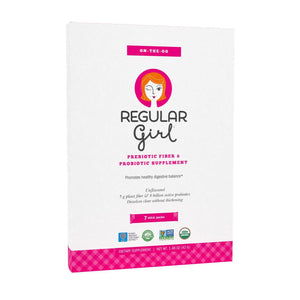 Regular Girl® On The Go Partially Hydrolysed Guar Gum PHGG + Probiotics - 7 Stick Packs (42g) - Preorder for Despatch Early December
