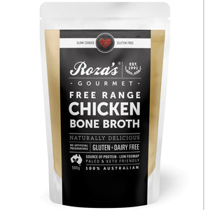 Roza's Gourmet Chicken Bone Broth (500g)