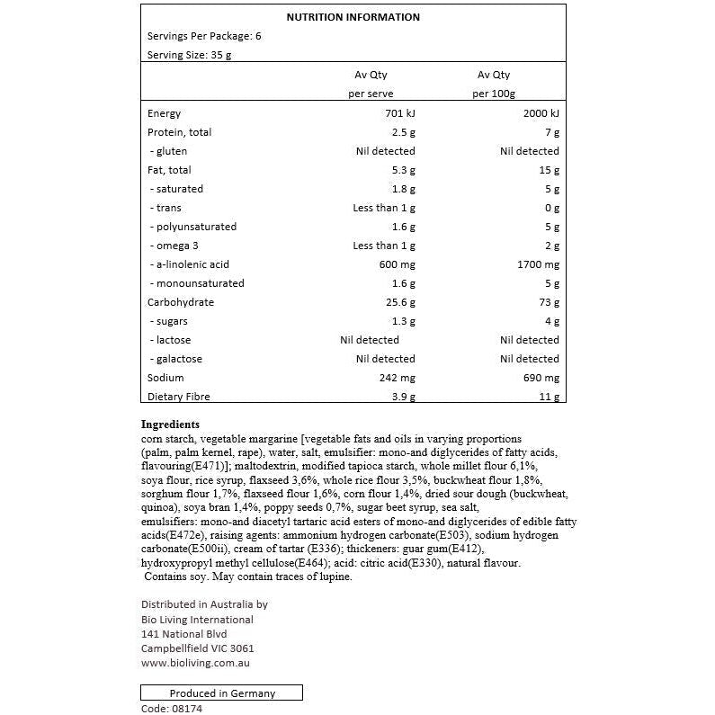 Schar Cereal Crackers (210g)-Food Crackers-Foods ﻿Online Australia | FodShop