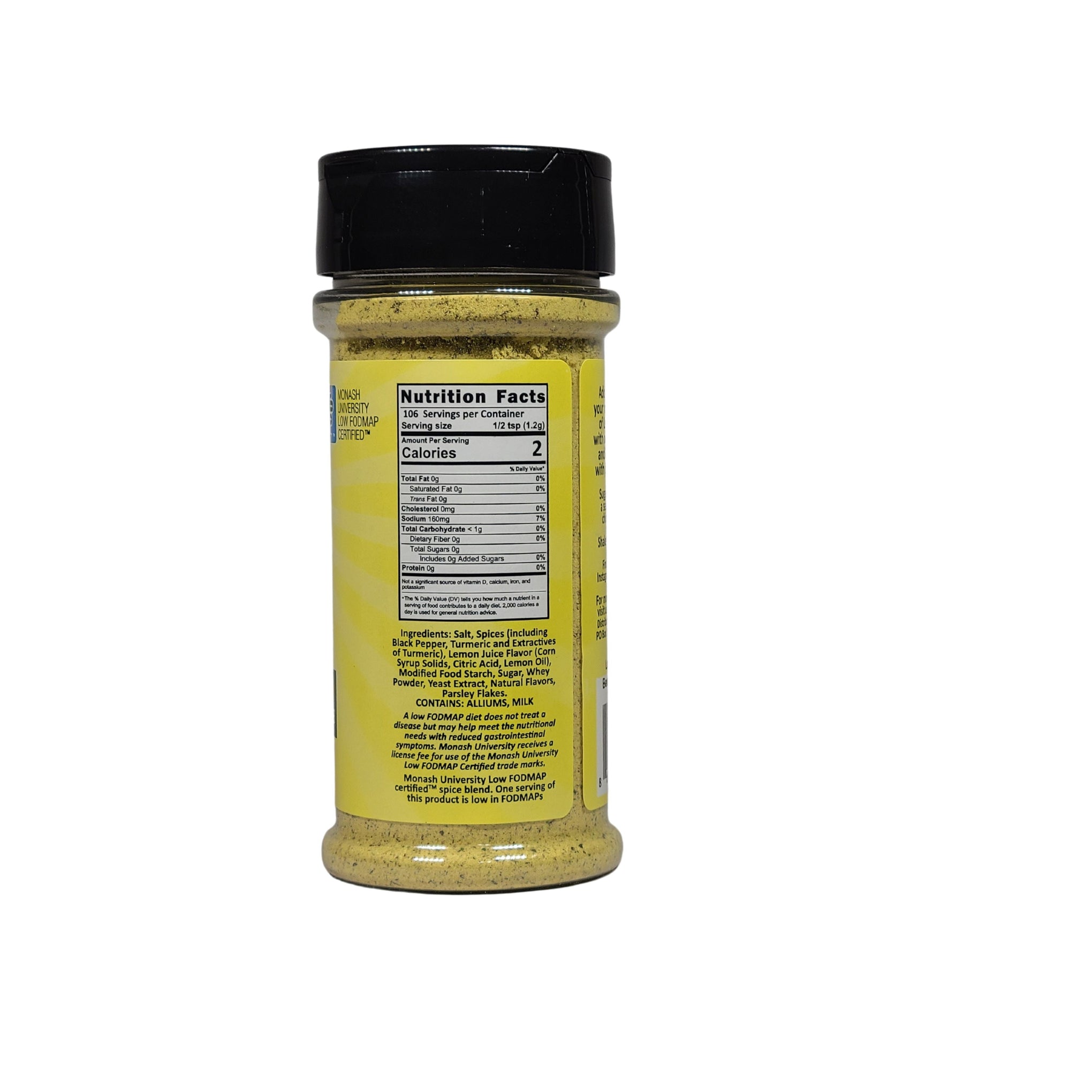 Smoke N' Sanity Lemon Pepper (130g)-Seasonings & Spices-Foods ﻿Online Australia | FodShop