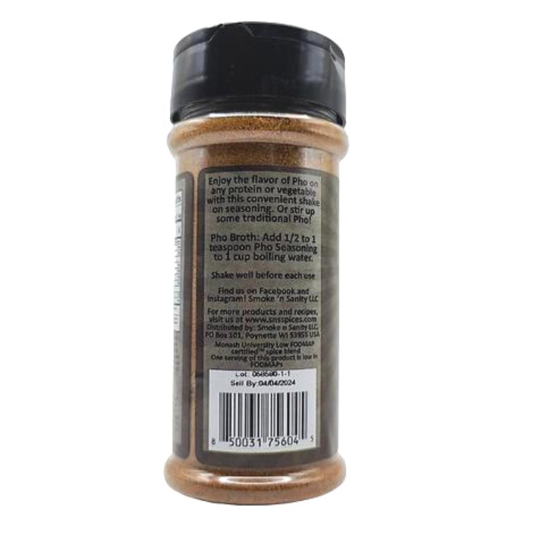 Smoke N' Sanity Pho Seasoning (125g)-Seasonings & Spices-Foods ﻿Online Australia | FodShop