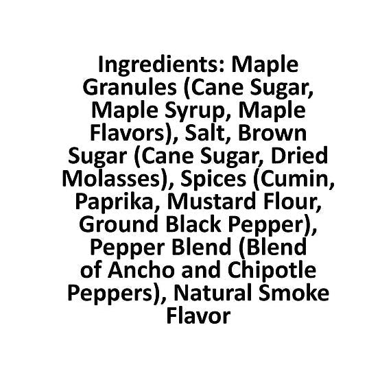 Smoke N' Sanity Sweet Maple Dust - Large Size (285g)-Seasonings & Spices-Foods ﻿Online Australia | FodShop