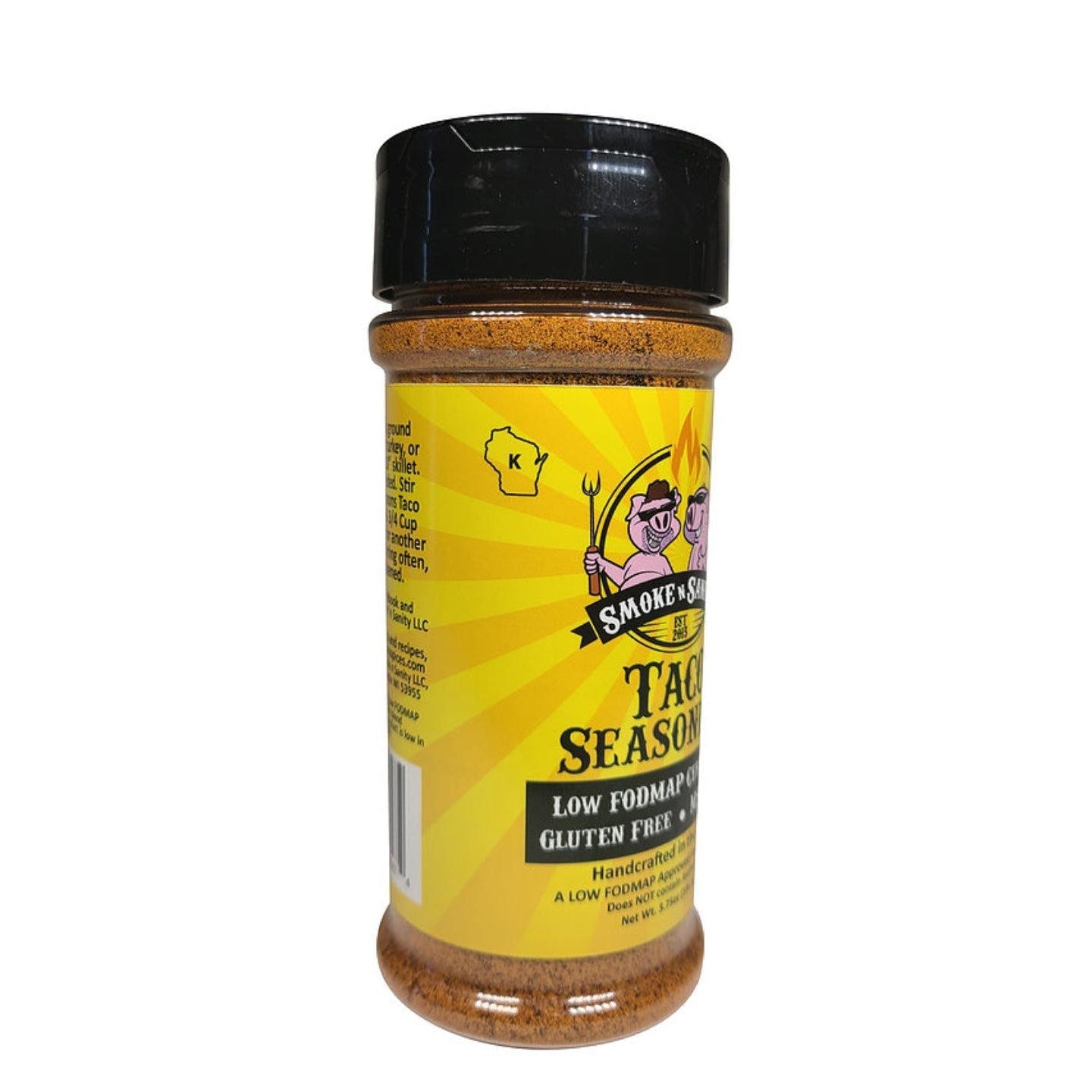 Smoke N' Sanity Taco Seasoning (100g)-Seasonings & Spices-Foods ﻿Online Australia | FodShop