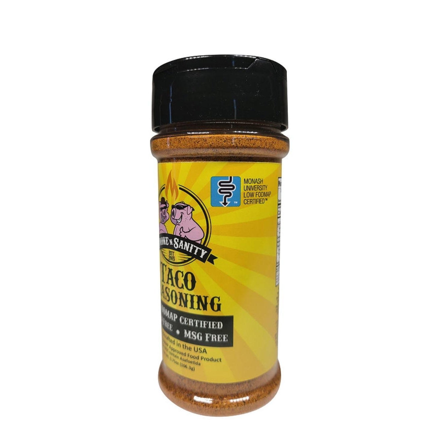 Smoke N' Sanity Taco Seasoning (100g)-Seasonings & Spices-Foods ﻿Online Australia | FodShop