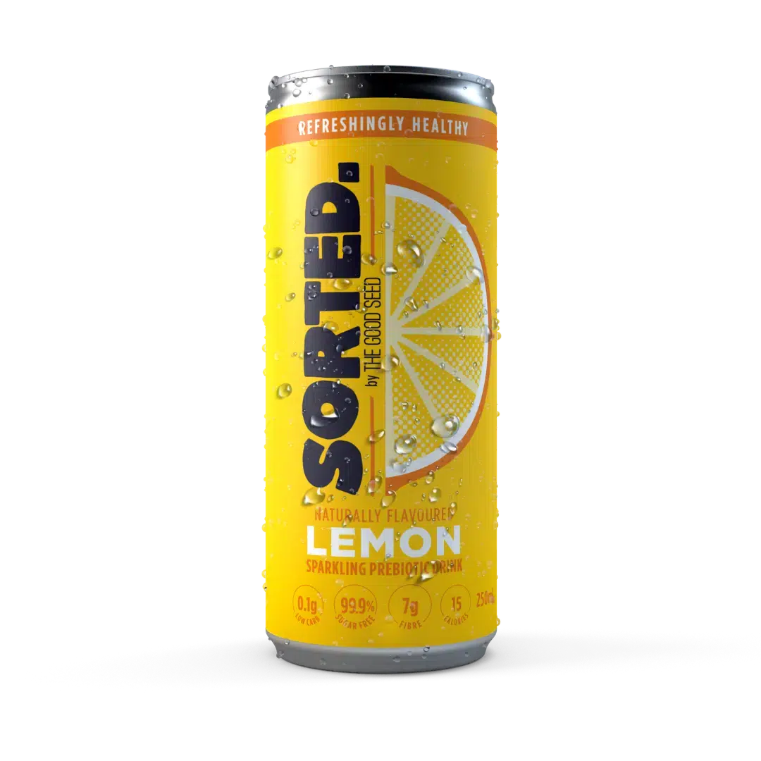 Sorted Sparkling Prebiotic Drink - Lemon (250ml)