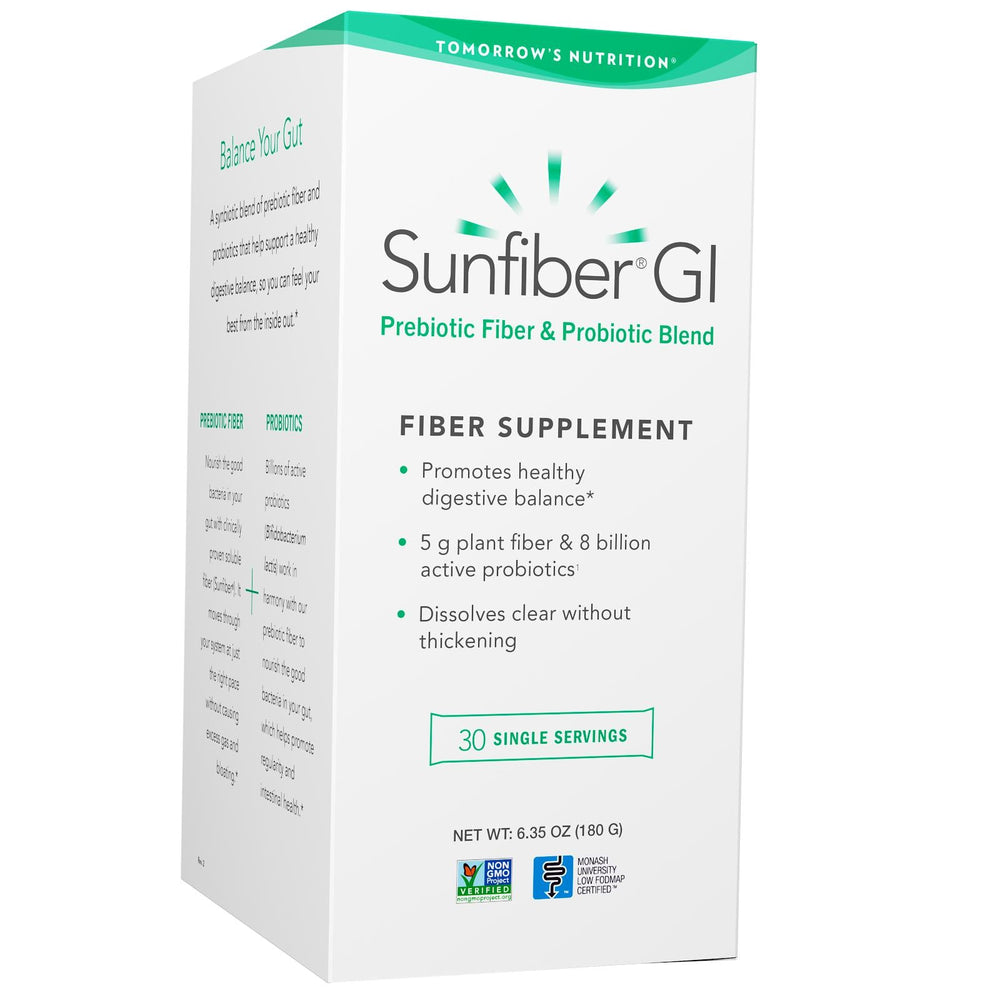 Tomorrow's Nutrition Sunfiber GI Partially Hydrolysed Guar Gum PHGG