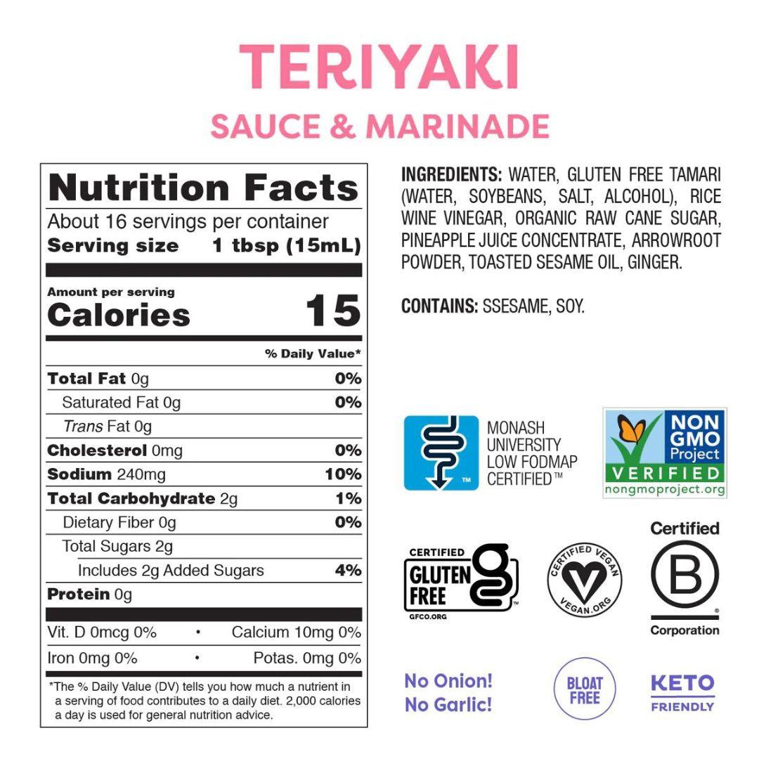 Fody Foods Teriyaki Sauce & Marinade (240g)