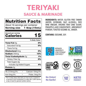 Fody Foods Teriyaki Sauce & Marinade (240g)