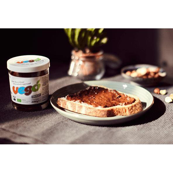 Vego Hazelnut Chocolate Spread Crunchy (200g) Foods Australia