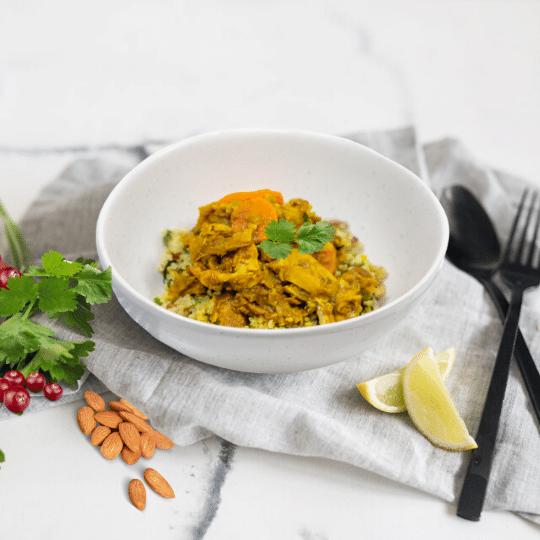 We Feed You Chicken and Spiced Carrots w/Roasted Almond & Cranberry Quinoa (350g) - FROZEN PRODUCT - DELIVERY ONLY-Prepared Meals & Entrées-Foods ﻿Online Australia | FodShop