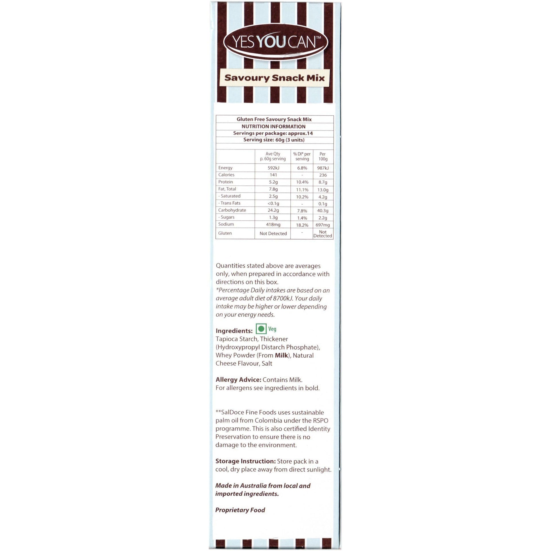 YesYouCan Savoury Snack Mix (400g)-Food-Foods ﻿Online Australia | FodShop