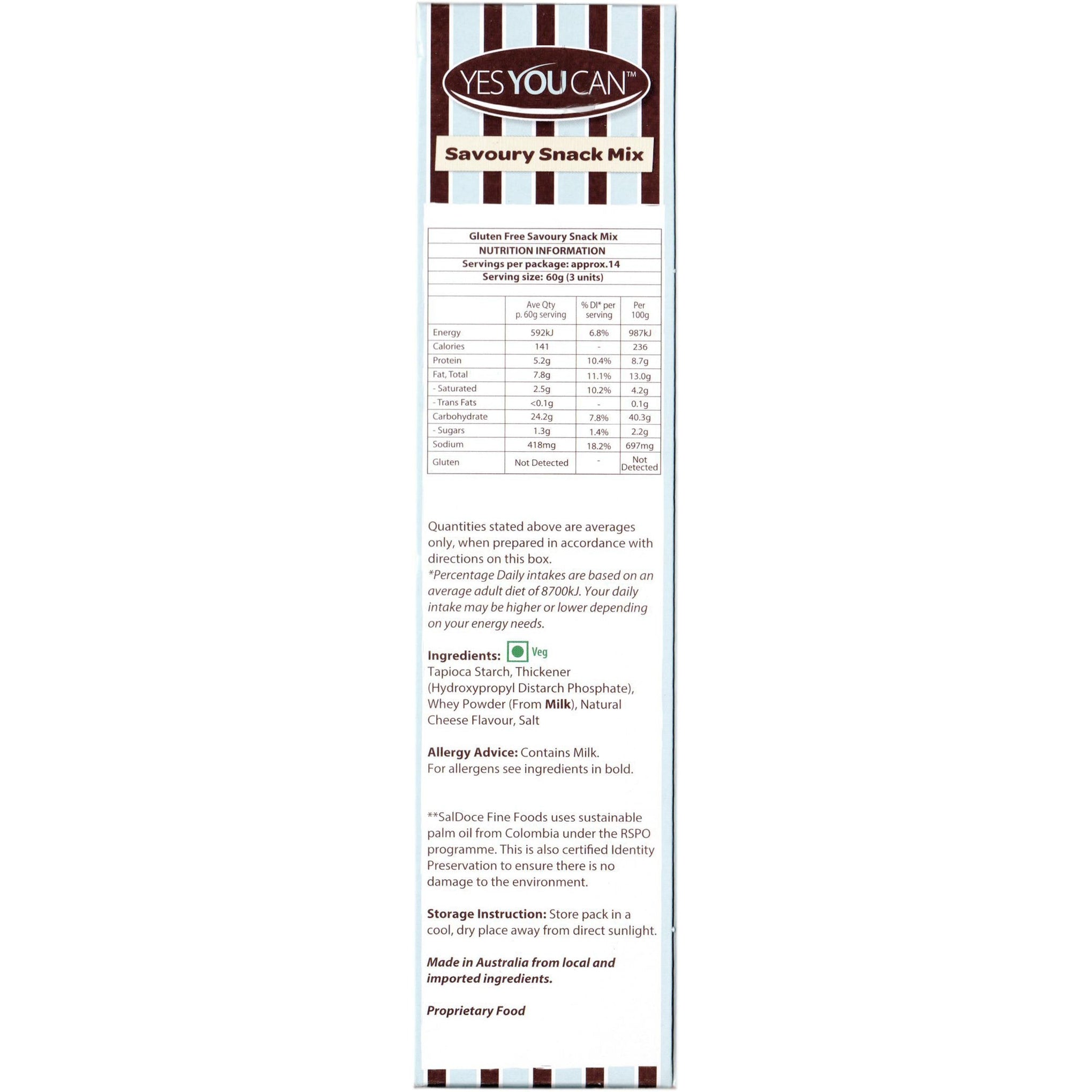 YesYouCan Savoury Snack Mix (400g)-Food-Foods ﻿Online Australia | FodShop