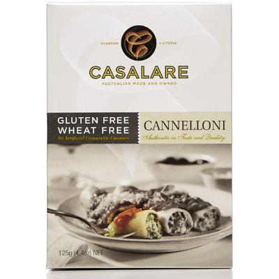 Casalare Gluten & Wheat Free Cannelloni (125g)-Pasta & Noodles-Foods ﻿Online Australia | FodShop