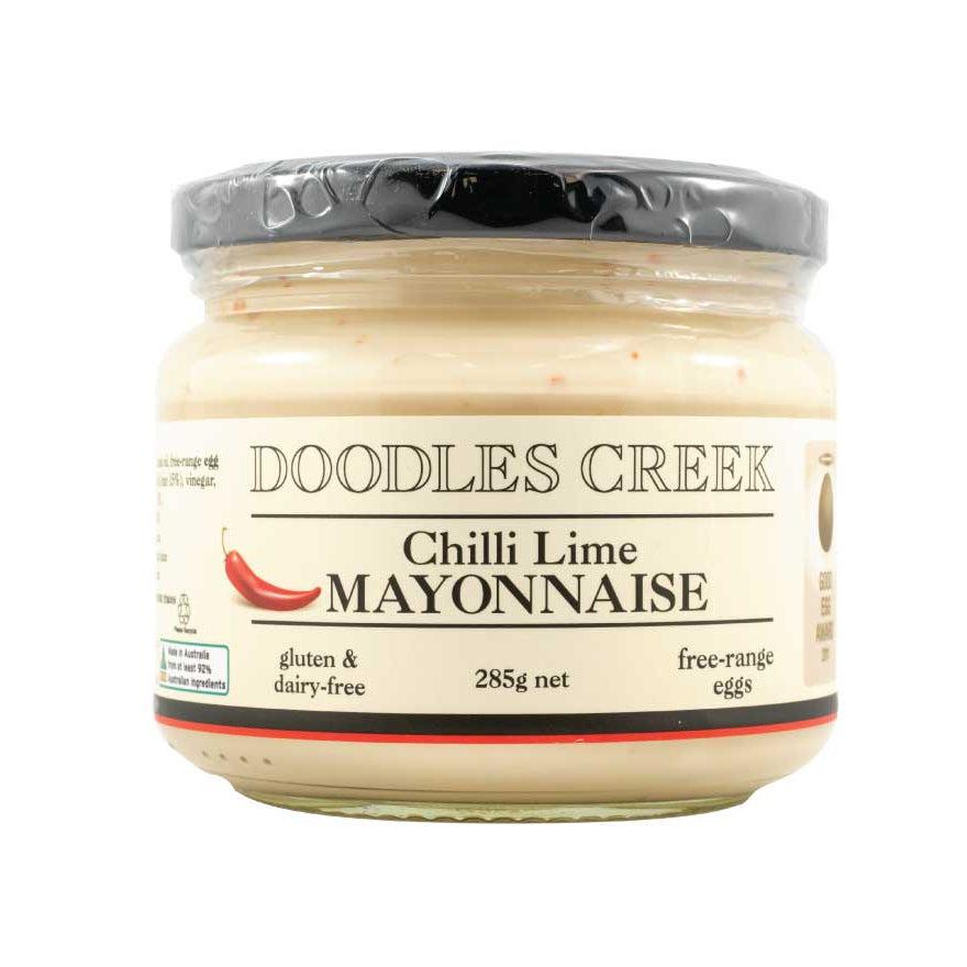 Doodles Creek Chilli Lime Mayonnaise (285g)-Mayonnaise-Foods ﻿Online Australia | FodShop