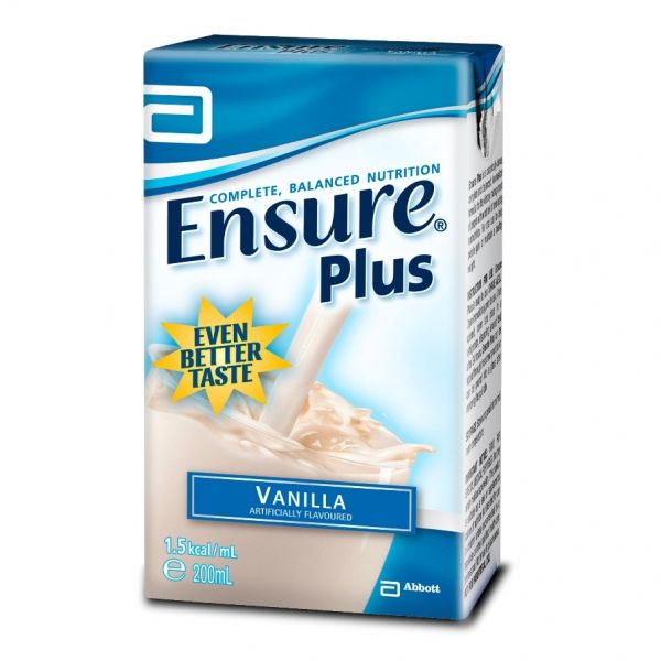 Ensure Plus Tetrapak Vanilla (200ml) - SPECIAL ORDER Foods ﻿Online