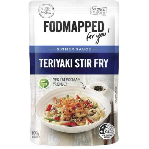 FODMAPPED For You Teriyaki Simmer Sauce (200g)-Marinades & Grilling Sauces-Foods ﻿Online Australia | FodShop