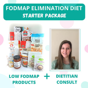 FodShop's Low FODMAP Elimination Diet Starter Package - INCLUDES x1 INITIAL DIETITIAN CONSULTATION (VIC)