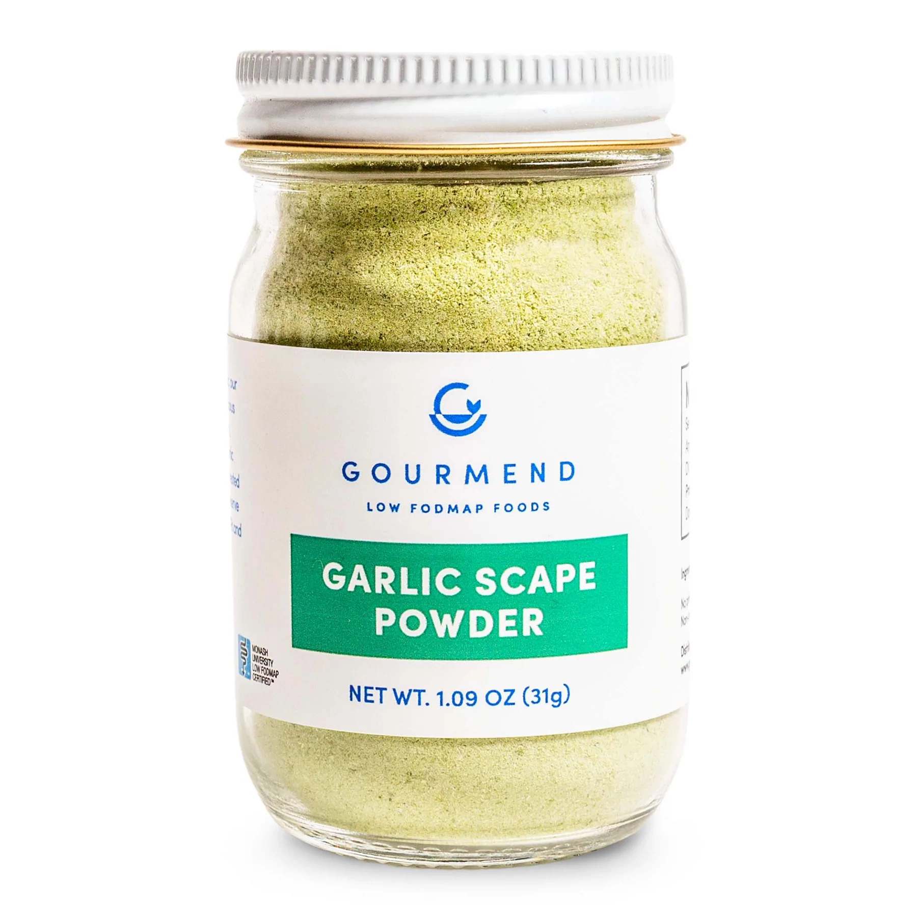 Gourmend Foods Low FODMAP Garlic Scape Powder (31g)-Seasonings & Spices-Foods ﻿Online Australia | FodShop