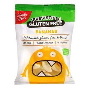 Simply Wize Irresistible Lollies Bananas (100g)