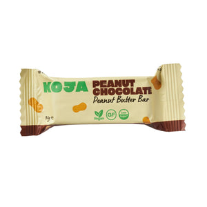 KOJA Peanut Chocolate Peanut Butter Bar (1 x 30g)