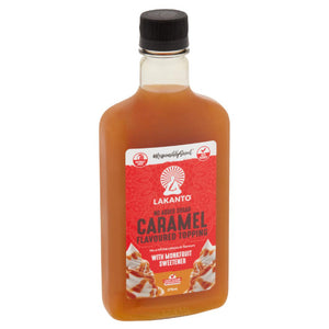 LAKANTO Caramel Topping with Monkfruit Sweetener (375ml) 