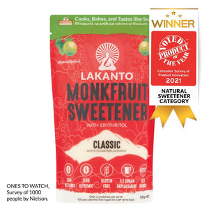 Lakanto Classic - Monkfruit Sweetener White Sugar Replacement (500g)